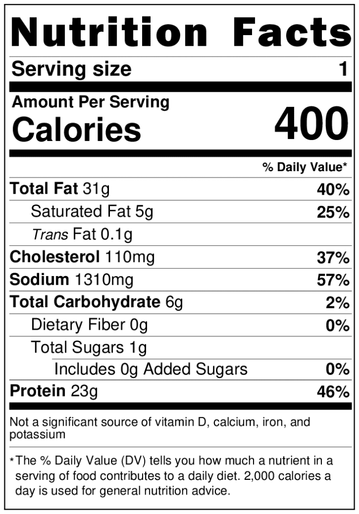 Nilai Gizi Resep Kue Kepiting Makanan Laut Legal.