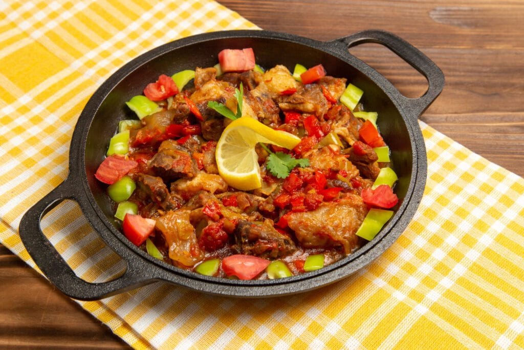 Ayam Paprika Tumis dengan Labu - Resep Sehat Ayam Paprika Tumis dengan Labu - Resep Sehat