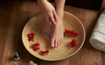 كشف أسرار جمال الشاي الأخضر: علاج منعش لقدميك