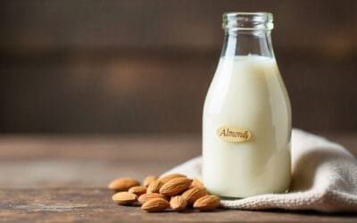 Leite de amêndoa faz você fazer cocô