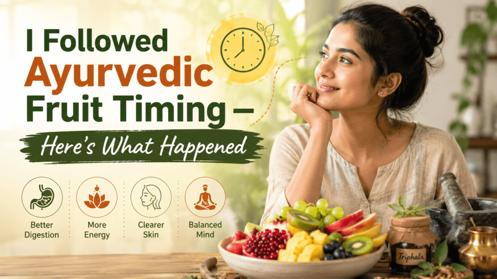 I Followed Ayurvedic Fruit Timing — Here’s What Happened Ayurvedic Fruit Timing