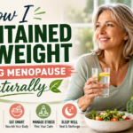 How I Maintained My Weight During Menopause Naturally