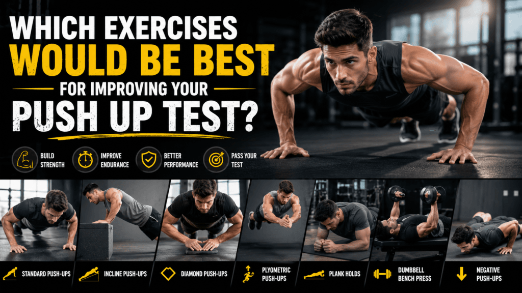 Which Exercises Would Be Best For Improving Your Push Up Test? Which Exercises Would Be Best For Improving Your Push Up Test