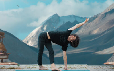 Revolved Half Moon Yoga Pose