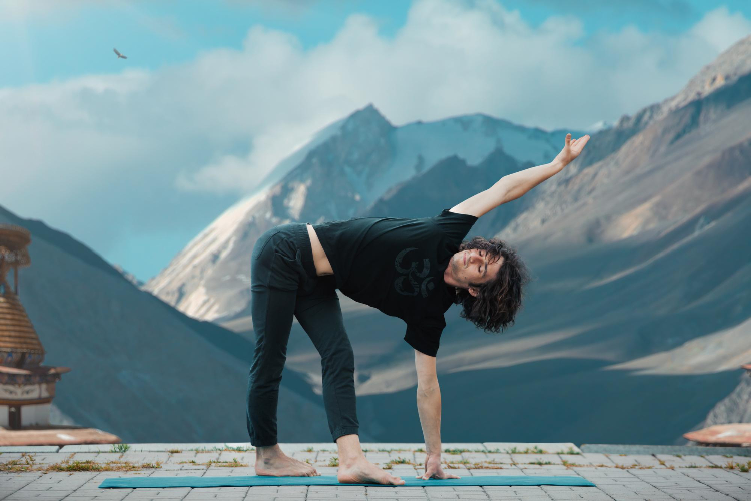 Revolved Half Moon Yoga Pose