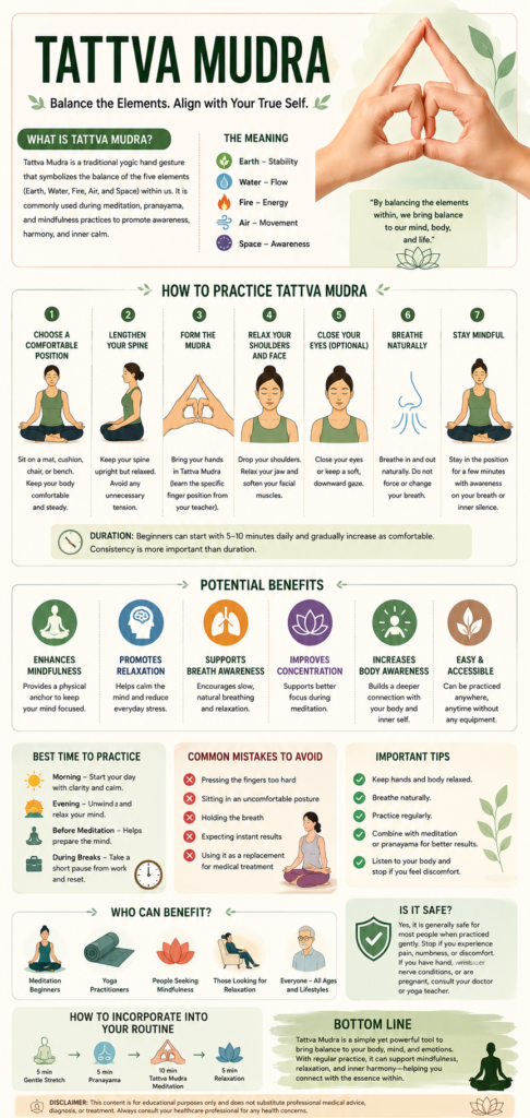 Tattva Mudra info